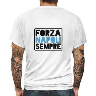 Forza Napoli Sempre Mens Back Print T-shirt | Favorety UK