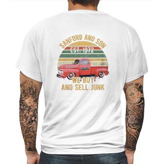 Fred Sanford We Buy And Sell Junk Retro Mens Back Print T-shirt | Favorety