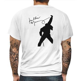 Freddie Mercury Signature Queen Rock Band Shirt Mens Back Print T-shirt | Favorety CA