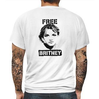 Free Britney Basic Design Mens Back Print T-shirt | Favorety UK