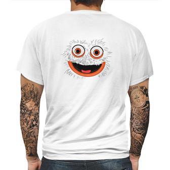 Funny Gritty Mascot Face Mens Back Print T-shirt | Favorety AU