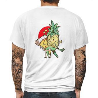 Funny Pineapple Pizza Forbidden Love Hawaiian Mens Back Print T-shirt | Favorety AU