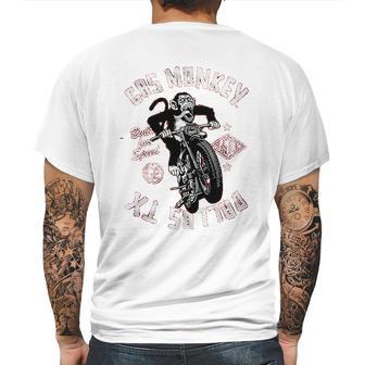 Gas Monkey Moto Mens Back Print T-shirt | Favorety AU