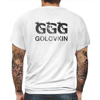 Gennady Golovkin Ggg Mens Back Print T-shirt | Favorety