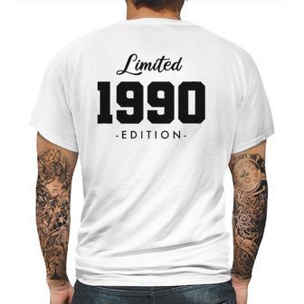 Gift For 31 Years Old 1990 Limited Edition 31St Birthday Mens Back Print T-shirt | Favorety CA