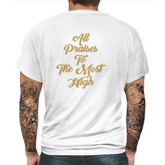 Gold Hebrew Roots Movement Yahweh Yeshua Torah Yhwh Mens Back Print T-shirt | Favorety DE