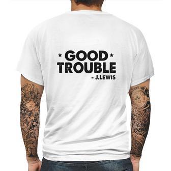 Good Trouble John Lewis Mens Back Print T-shirt | Favorety DE