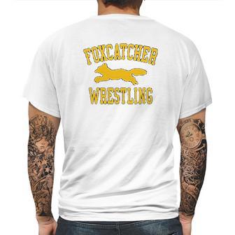 The Goozler Foxcatcher Wrestling Mens Back Print T-shirt | Favorety