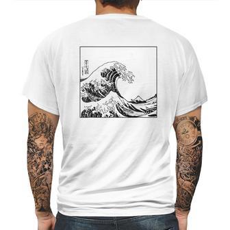 The Great Wave Off Kanagawa Mens Back Print T-shirt | Favorety AU