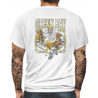 Green Bay Fan Gb Fantasy Football Mens Back Print T-shirt | Favorety AU