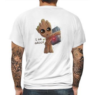 Im Groot Mens Back Print T-shirt | Favorety