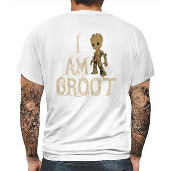 I Am A Groot Mens Back Print T-shirt | Favorety UK