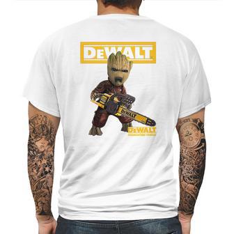 Groot With Logo Dewalt Shirt Mens Back Print T-shirt | Favorety DE