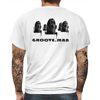 Groove Man-Jazz Musicians T-Shirts - Mens T-Shirt By American Apparel Mens Back Print T-shirt | Favorety CA