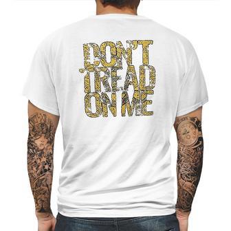 Grunt Style Tread On Me Mens Back Print T-shirt | Favorety