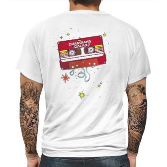 Guardians Of The Galaxy Awesome Tape Graphic Mens Back Print T-shirt | Favorety UK