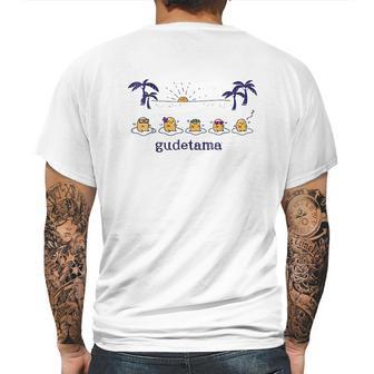 Gudetama Hula Mens Back Print T-shirt | Favorety UK