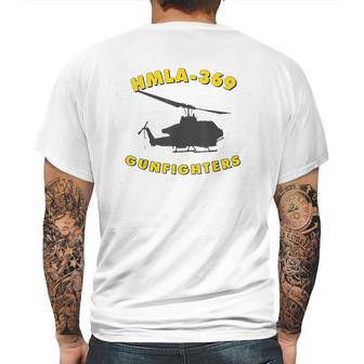 Gunfighters Helicopter Attack Squadron Mens Back Print T-shirt | Favorety