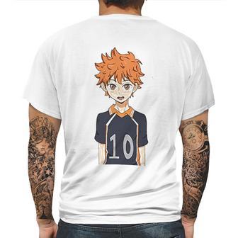 Haikyuu Adorable Gift Mens Back Print T-shirt | Favorety UK