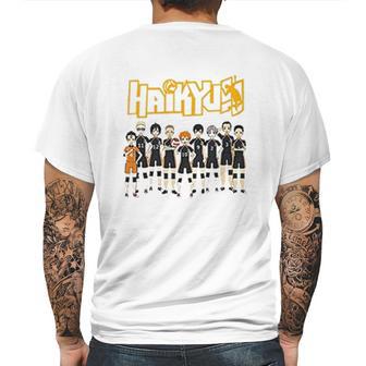 Haikyuu Fashion Mens Back Print T-shirt | Favorety