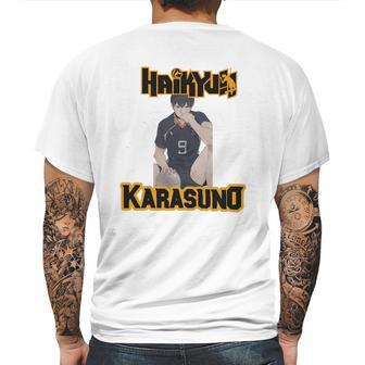 Haikyuu Gift Karasuno Mens Back Print T-shirt | Favorety UK