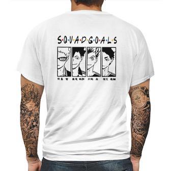 Haikyuu Squad Goals Mens Back Print T-shirt | Favorety DE