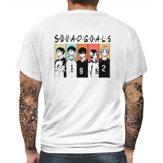 Haikyuu Squad Goals Gift Mens Back Print T-shirt | Favorety AU