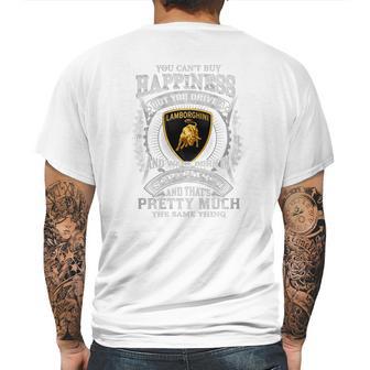 Happiness Lamborghini September Mens Back Print T-shirt | Favorety AU