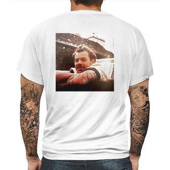 Harry Style Mustacherry Harry Edward Styles Mens Back Print T-shirt | Favorety DE