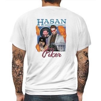 Hasanabi Piker Merchs Mens Back Print T-shirt | Favorety CA