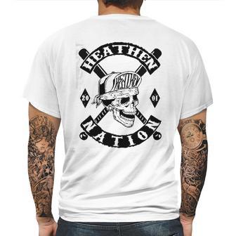 Heathen Nation Automotive Retro Mens Back Print T-shirt | Favorety UK