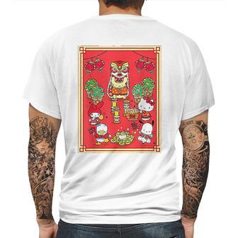 Hello Kitty And Friends Happy Lunar New Year Mens Back Print T-shirt | Favorety UK