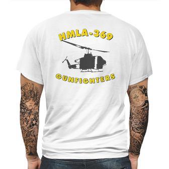 Hmla-369 Gunfighters Helicopter Attack Squadron Mens Back Print T-shirt | Favorety DE