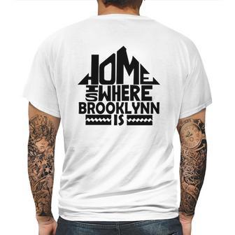 Home Is Where The Brooklynn Is Tshirts Brooklynn Family Crest Great Chistmas Gift Ideas Mens Back Print T-shirt | Favorety CA