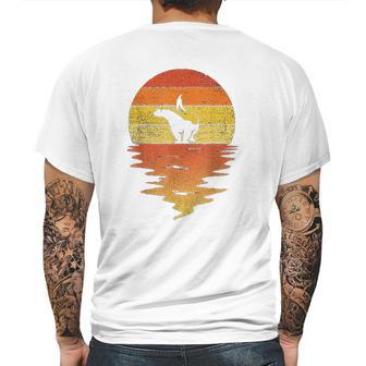 Honey Badger 70S Retro Sunset Vintage Honey Badger Mens Back Print T-shirt | Favorety CA