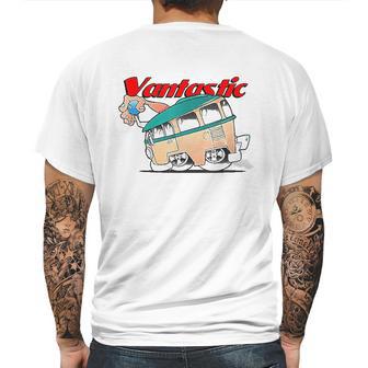 Hot Rod Drag Nut Vantastic Gasser Mens Back Print T-shirt | Favorety DE