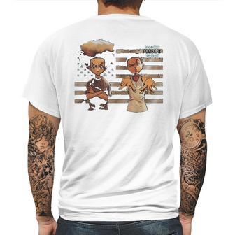 Huey Freeman And Riley Freeman Stankonia Mashup T- Mens Back Print T-shirt | Favorety