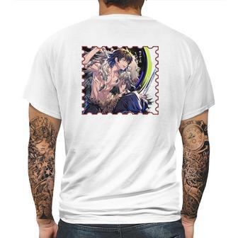 Inosuke Hashibira Cartoon Character Mens Back Print T-shirt | Favorety AU