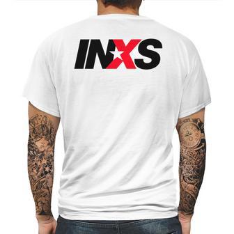 Inxs Band Logo Mens Back Print T-shirt | Favorety