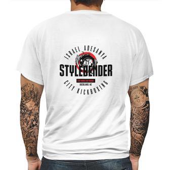 Israel Adesanya Stylebender City Kickboxing Mens Back Print T-shirt | Favorety AU