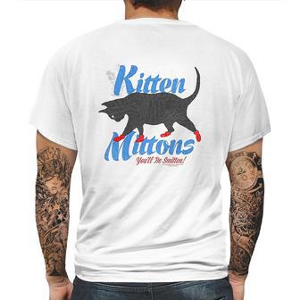 Its Always Sunny In Philadelphia Kitten Mittons Mens Back Print T-shirt | Favorety