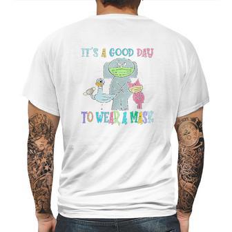 Its A Good Day To Wear A M Ask The Pigeon Mens Back Print T-shirt | Favorety CA