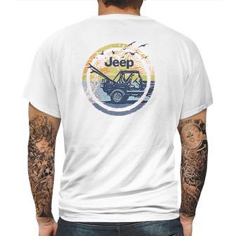 Jeep Sun Circle Mens Back Print T-shirt | Favorety CA