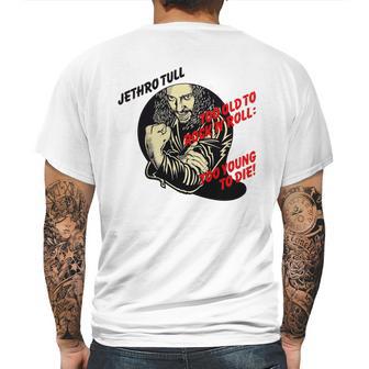 Jethro Tull – Too Old To Rock’N’Roll Too Young To Die Mens Back Print T-shirt | Favorety DE