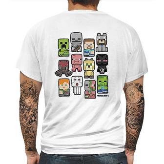 Jinx Minecraft Bobble Mobs Roll Mens Back Print T-shirt | Favorety AU