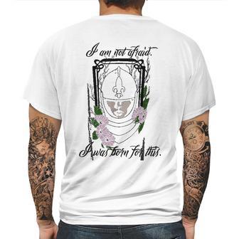 Joan Of Arc Mens Back Print T-shirt | Favorety DE