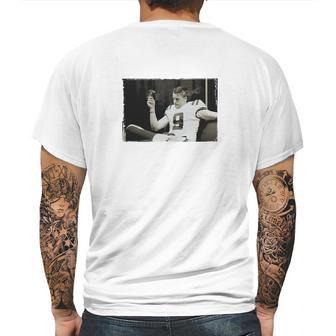 Joe Burrow Cigar Smoking Mens Back Print T-shirt | Favorety CA