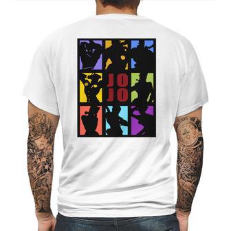 Jojo S Bizarre Adventure Heroes T-Shirt Mens Back Print T-shirt | Favorety UK