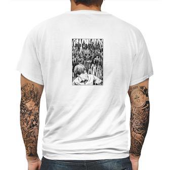 Junji Ito Melty Face Mens Back Print T-shirt | Favorety UK