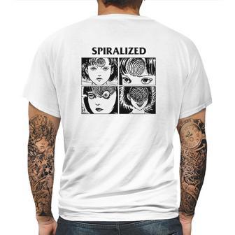 Junji Ito Spiralized Mens Back Print T-shirt | Favorety